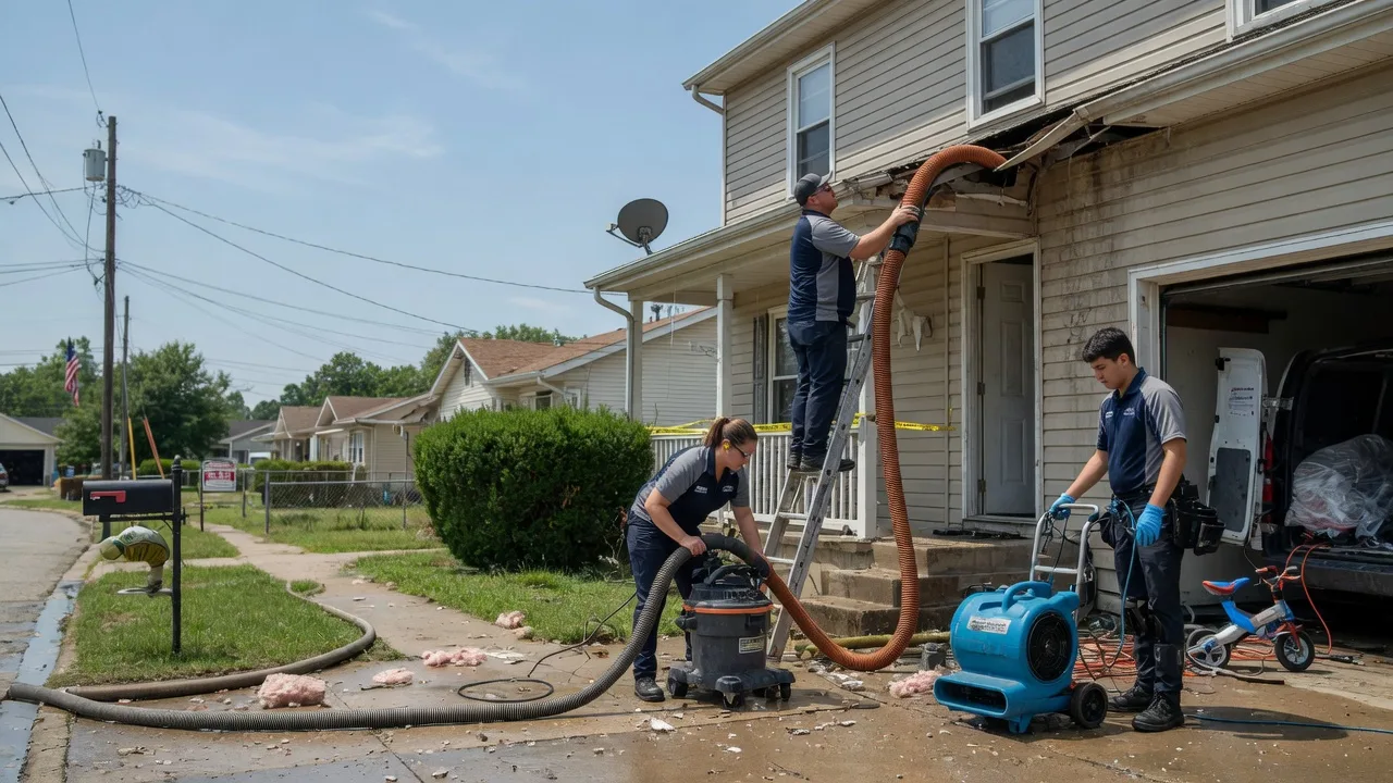 Water Damage Restoration in Burgettstown, PA near me